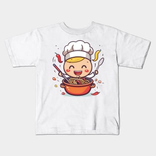 Cooking boos Kids T-Shirt